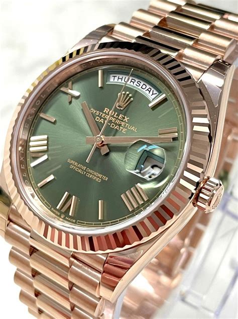 rolex day-date 40 rose gold white dial|rolex day date 228239.